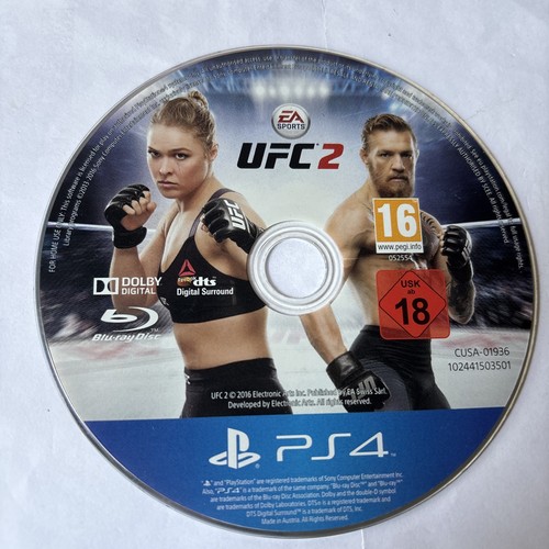 Ufc playstation ps4 disc - playstation, 4