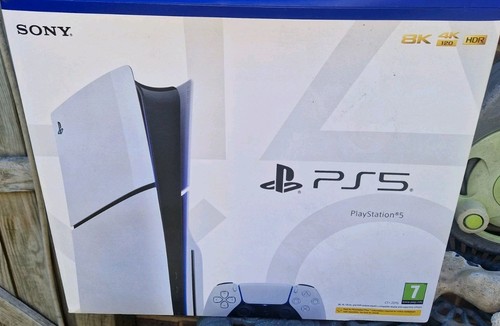 Playstation with box and - playstation,