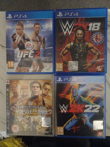 Wwe and ufc bundle - and,