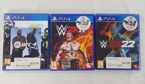 Ps4 ufc wwe - ps4, 4